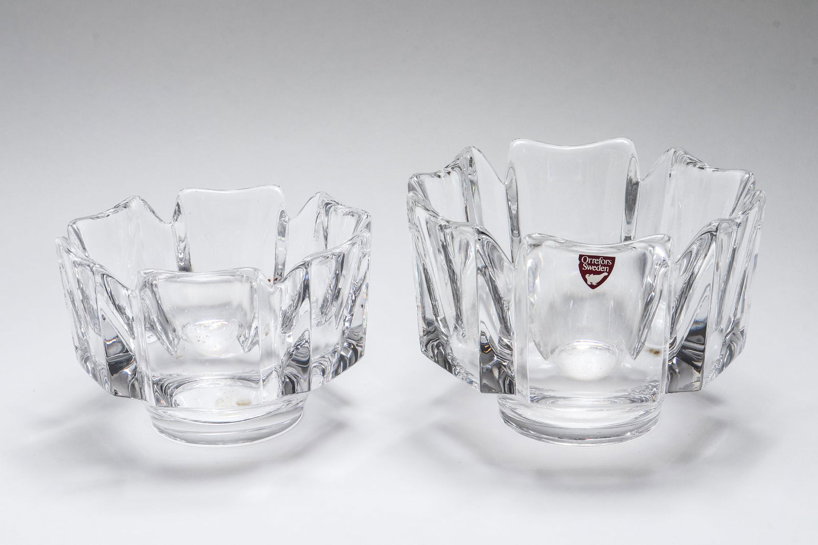Orrefors Crystal Bowls, 2 (1 of 3)