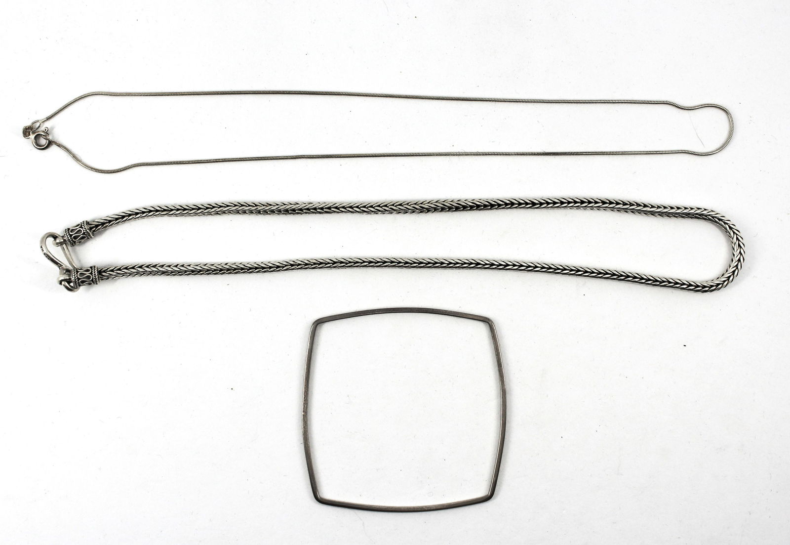 Sterling Silver Bracelet & Necklace Chains, 3 (1 of 6)