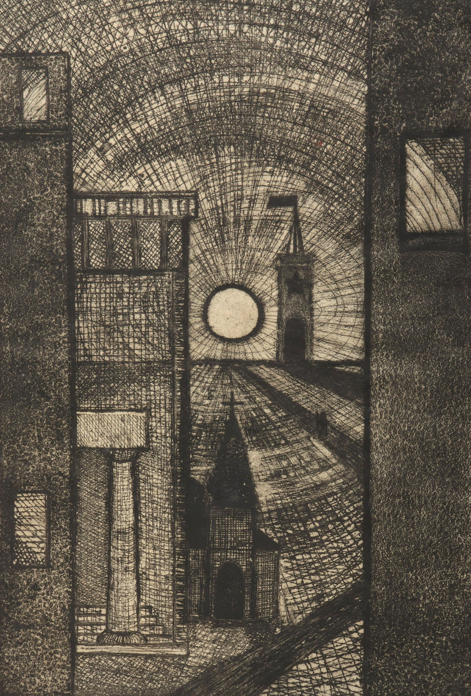 Michael A. Rapach "Horizon" Etching (1 of 7)