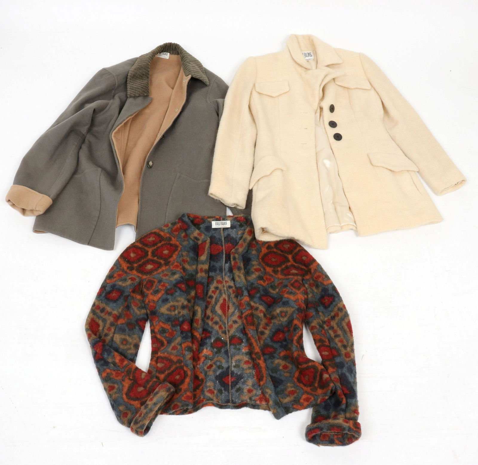 Bill Blass Designer Wool Jackets / Coats, 3 (1 of 5)