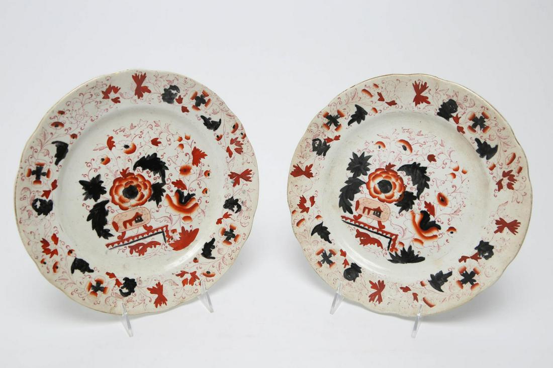 English Ceramic Plates, Wagstaff & Brunt (1 of 6)