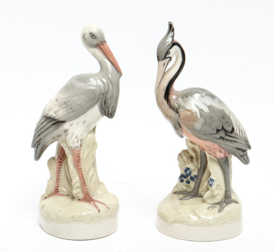 Royal Dux Porcelain Bird Figures, 2 (1 of 4)