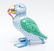 Herend "Puffin" Fishnet Porcelain Figure - 2