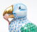 Herend "Puffin" Fishnet Porcelain Figure - 3