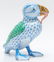 Herend "Puffin" Fishnet Porcelain Figure - 5
