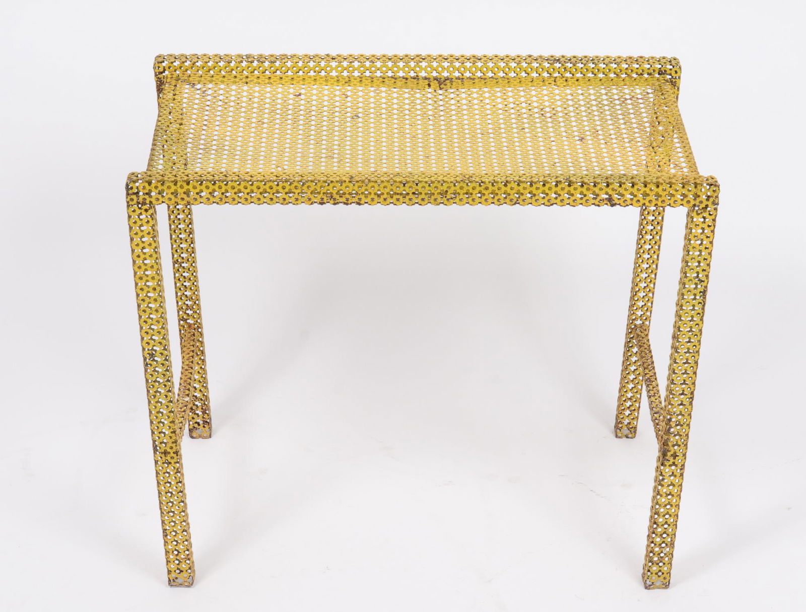 Mathieu Mategot Enameled Rigitulle Metal Table (1 of 3)