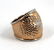 Italian 14K White Gold Ring With Rose Gold Wash - 5
