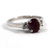 14K White Gold Ruby And Diamond Ring - 6