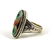 Native American Silver, Colored Stones & MOP Ring - 3