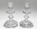Baccarat Crystal Candlesticks, Pair
