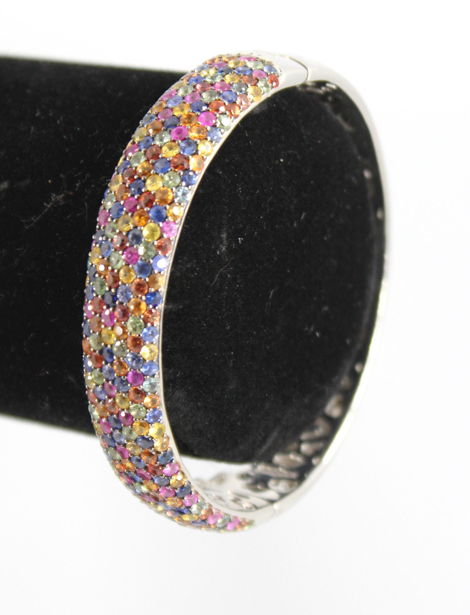 Effy Silver Ruby & Colored Sapphire Bangle (1 of 5)