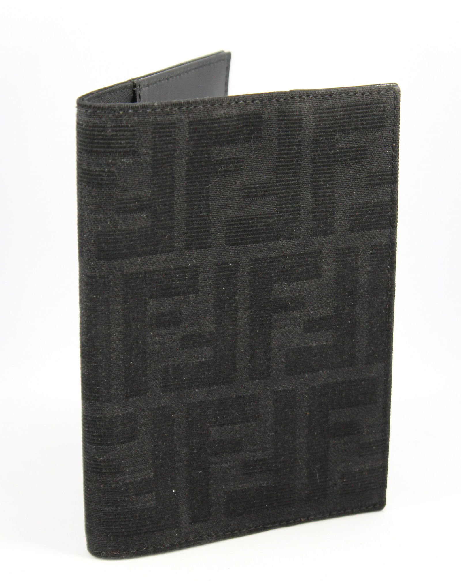 Fendi Monogram Zucca & Leather Passport Cover (1 of 5)