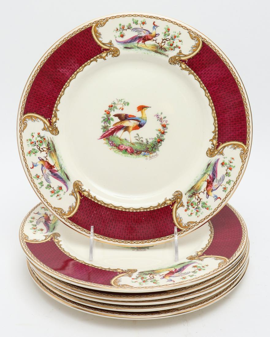 Myott "Chelsea Bird" Ceramic Cabinet Plates, 6 (1 of 3)