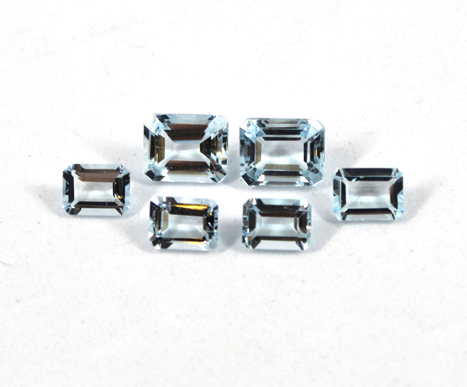 11.50 cttw. Loose Emerald-Cut Aquamarine Stones (1 of 5)