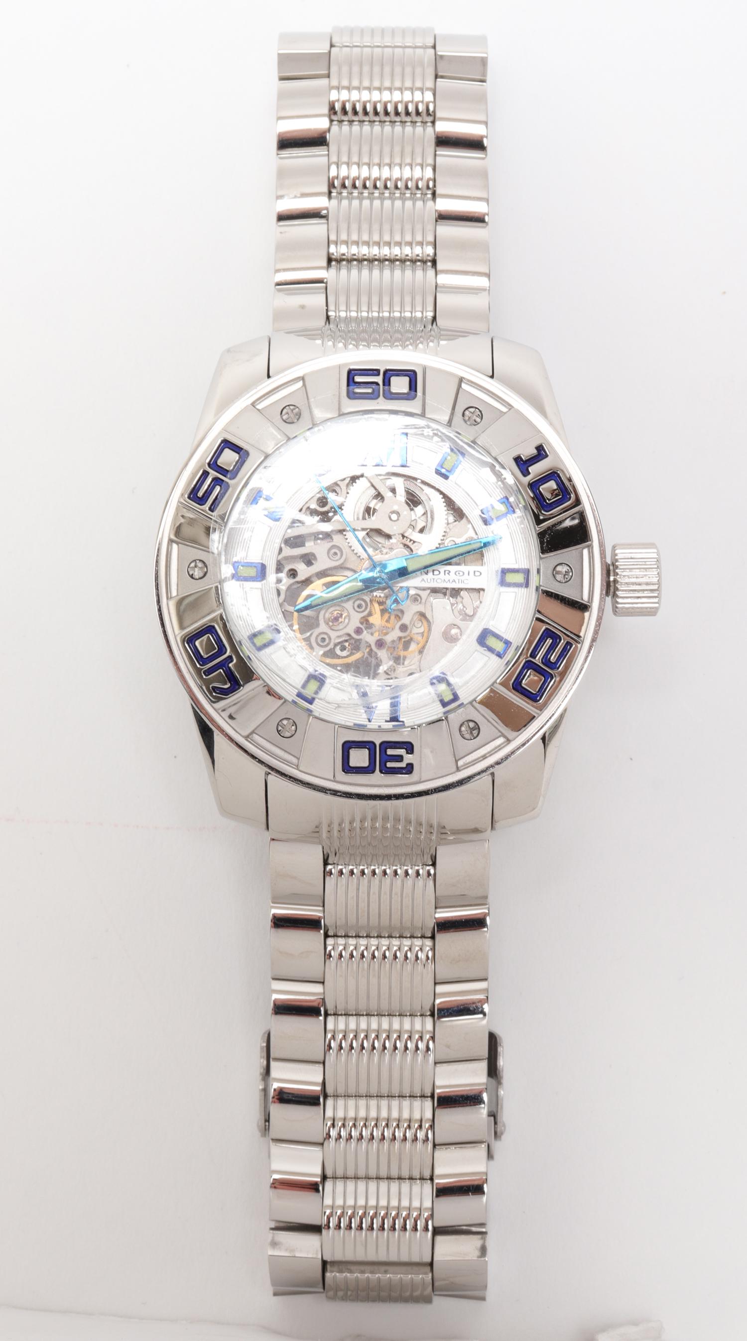 Android AD708 Automatic Stainless Steel Watch (1 of 5)