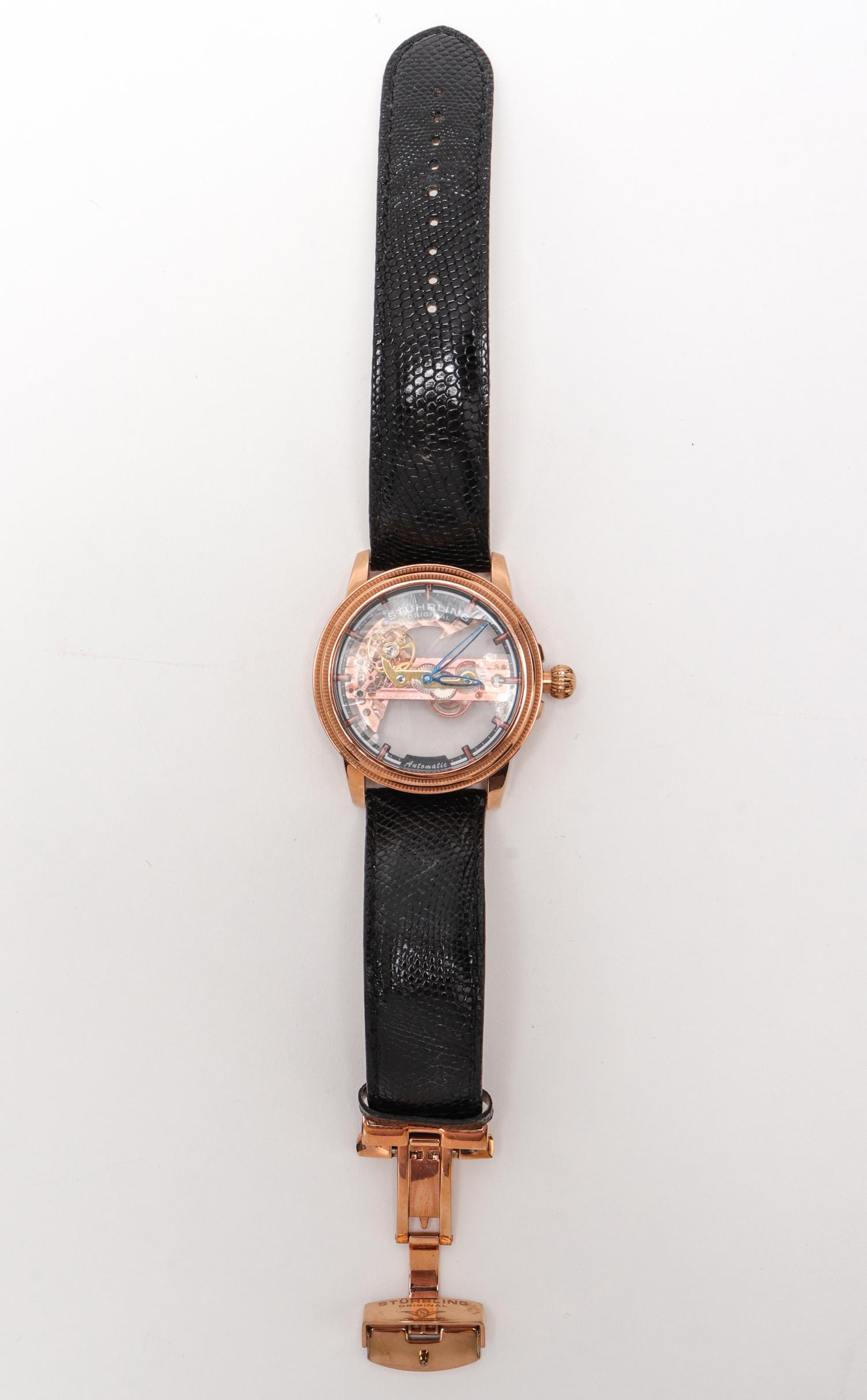 Stuhrling Stainless Steel Automatic Watch (1 of 6)