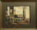 Architectural Sketch Continental Scene Gouache