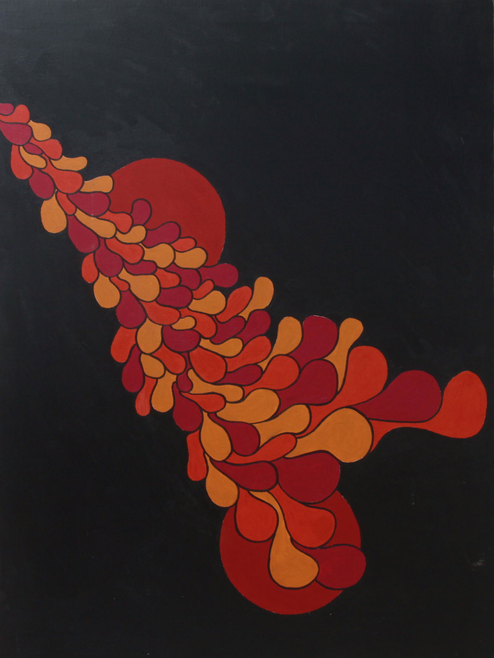 "Modern Abstract" Acrylic on Canvas (1 of 3)