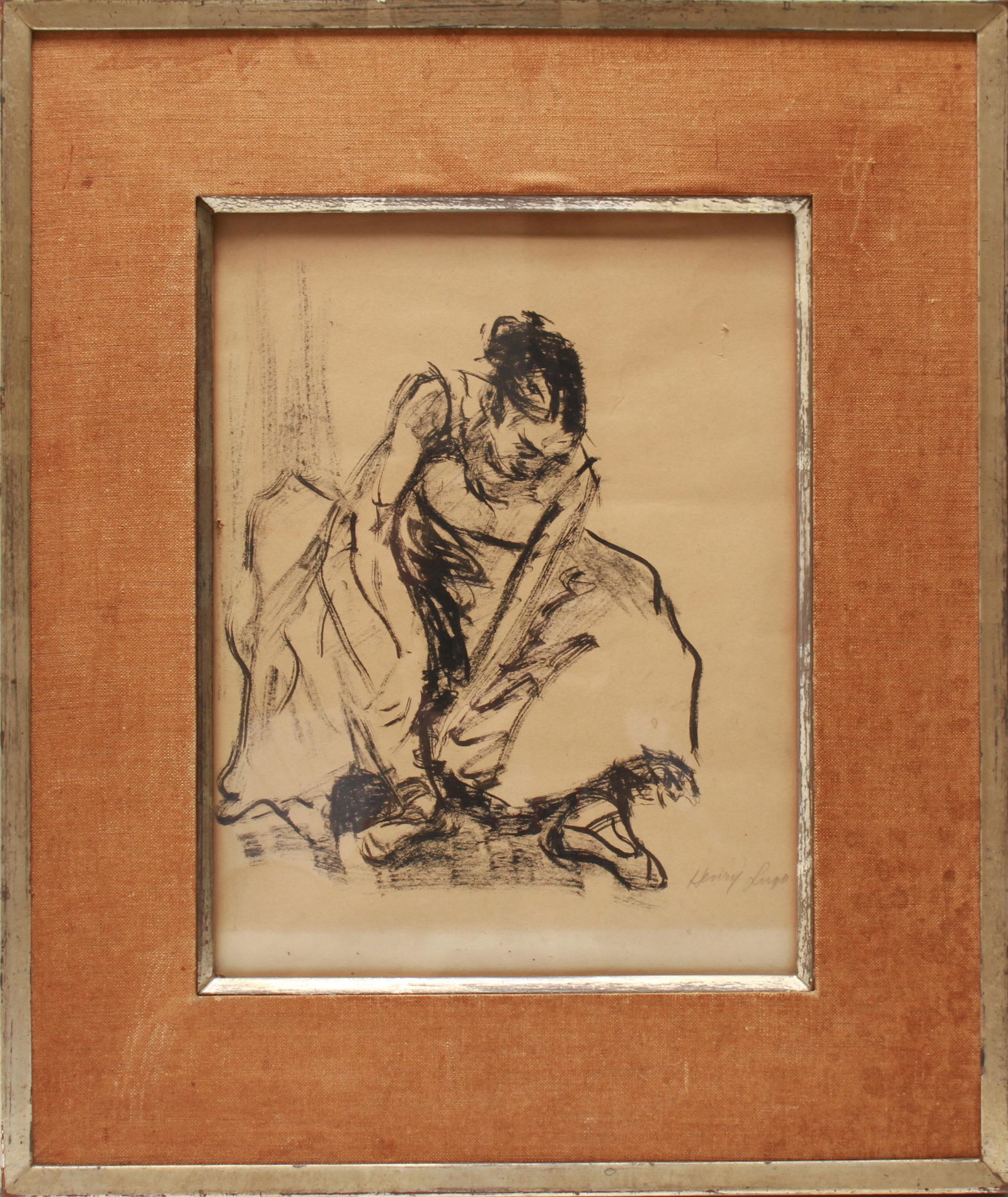 Henry Lugo "Ballerina" Lithograph on Paper (1 of 4)