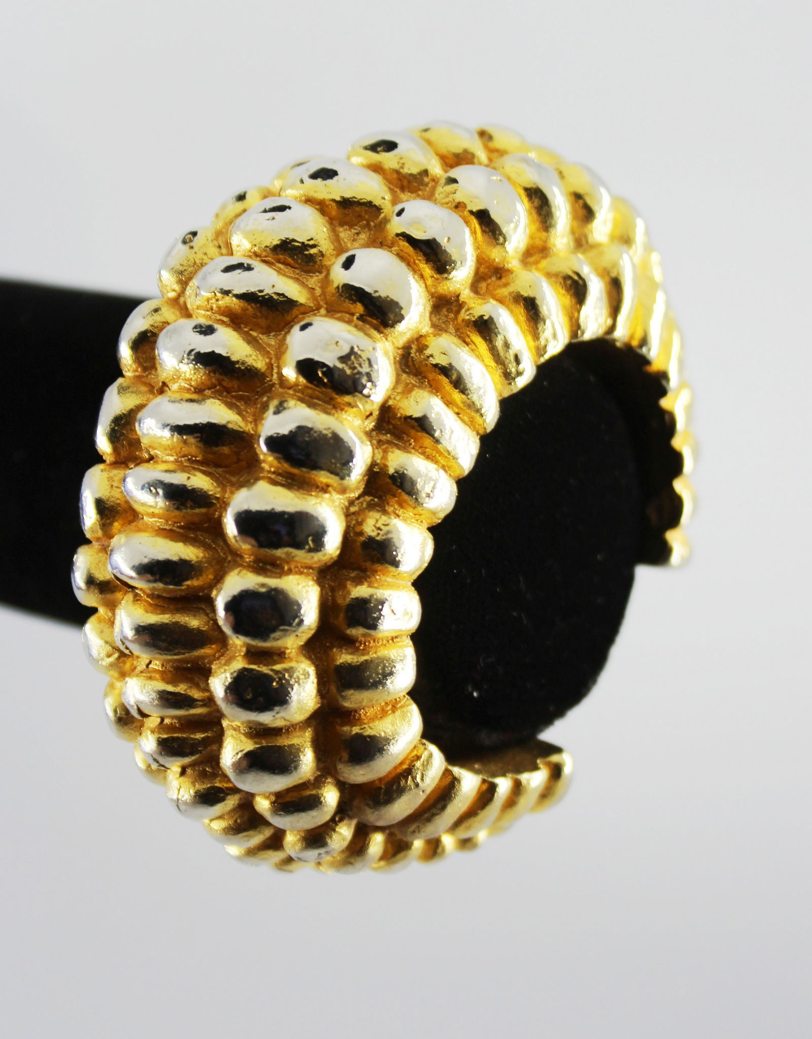 Dominique Aurientis Gilt Cuff Bracelet (1 of 6)