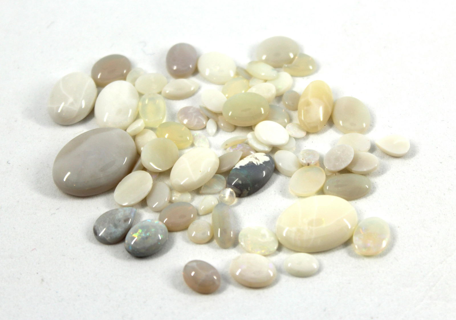 61.8 cttw. Loose Mixed-Cut Cabochon Opals (1 of 4)