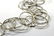 14K White Gold Designer Double Link Necklace - 5
