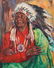 Marco Antonio Gomez Native American Portrait Oil - 2