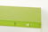 Modern Acrylic & Green Lacquered 3-Drawer Desk - 2