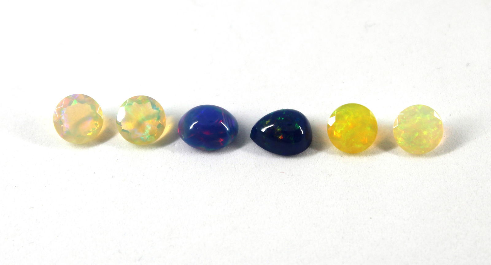 8.20 cttw. Loose Mixed-Cut Opal Stones, 6 (1 of 4)