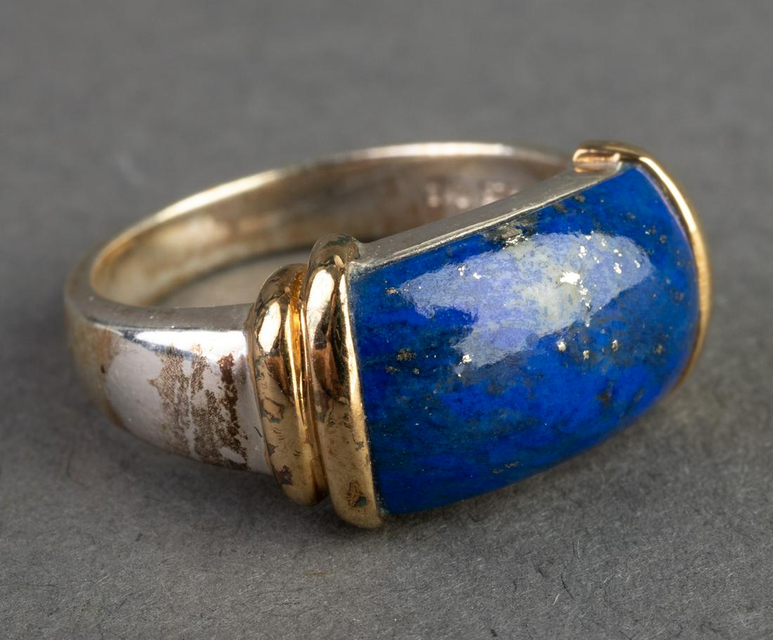 CNA Sterling Silver & Lapis Lazuli Ring (1 of 4)