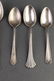 Antique Sterling Silver Teaspoons,10 - 4
