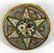Vintage Venetian Glass Micro Mosaic Brooch / Pin