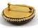 Vintage Venetian Glass Micro Mosaic Brooch / Pin - 2
