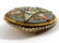 Vintage Venetian Glass Micro Mosaic Brooch / Pin - 5