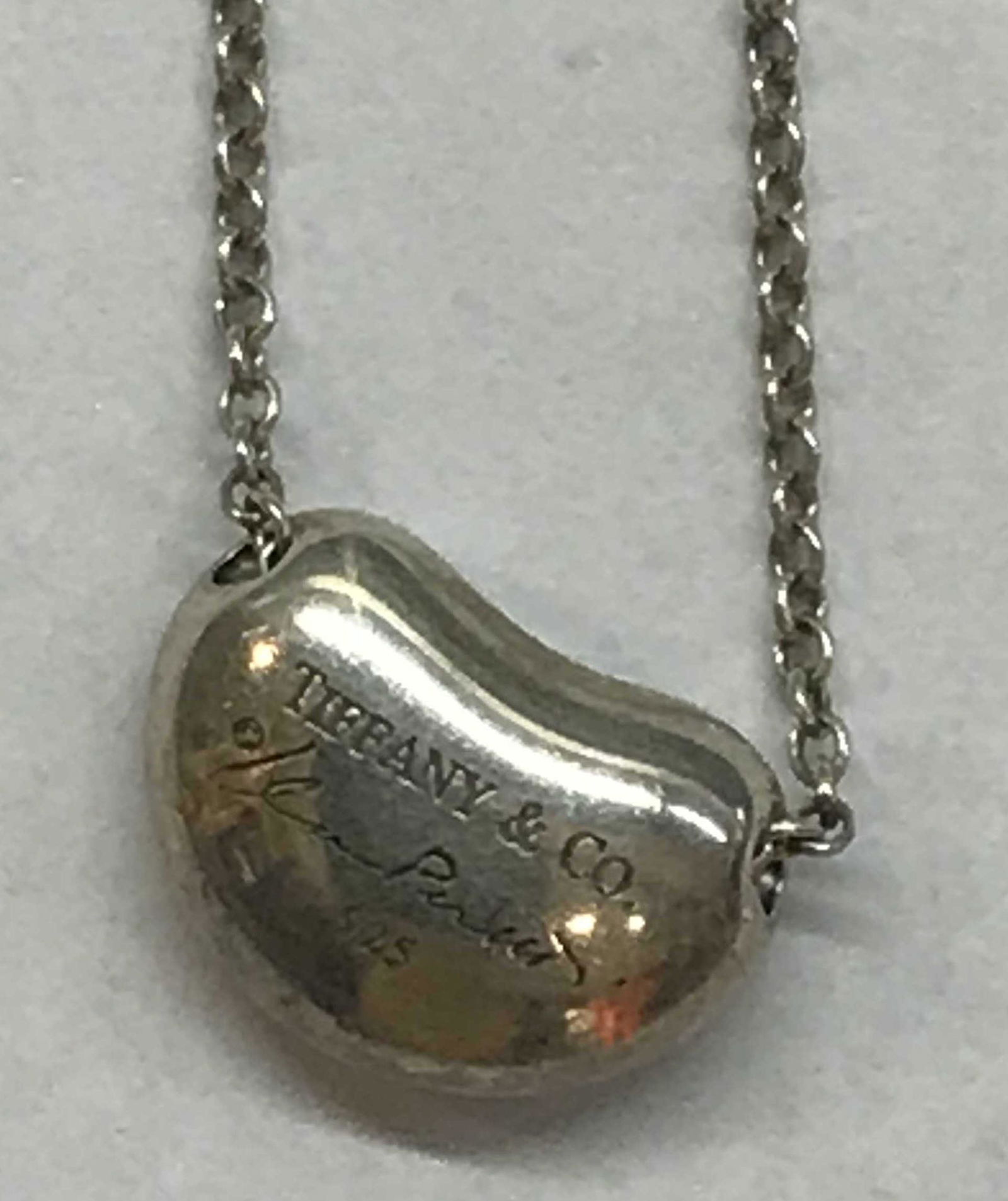 kidney bean necklace tiffany