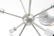Mid-Century Modern Chrome Sputnik Chandelier - 5