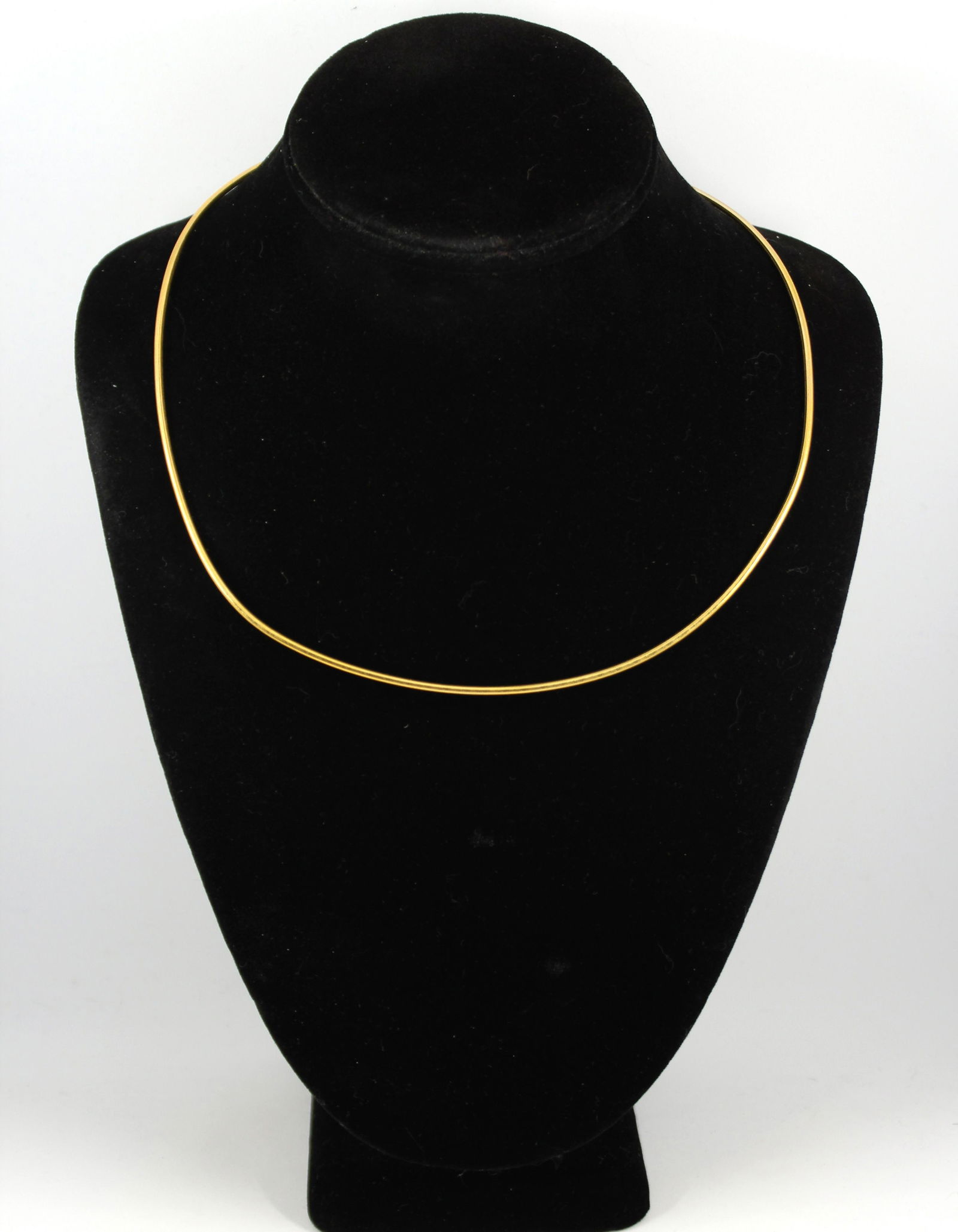Milor Designer 14K Yellow Gold Snake Link Necklace (1 of 5)
