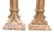 Carved Wood Columnar Table Lamps, Pair - 2