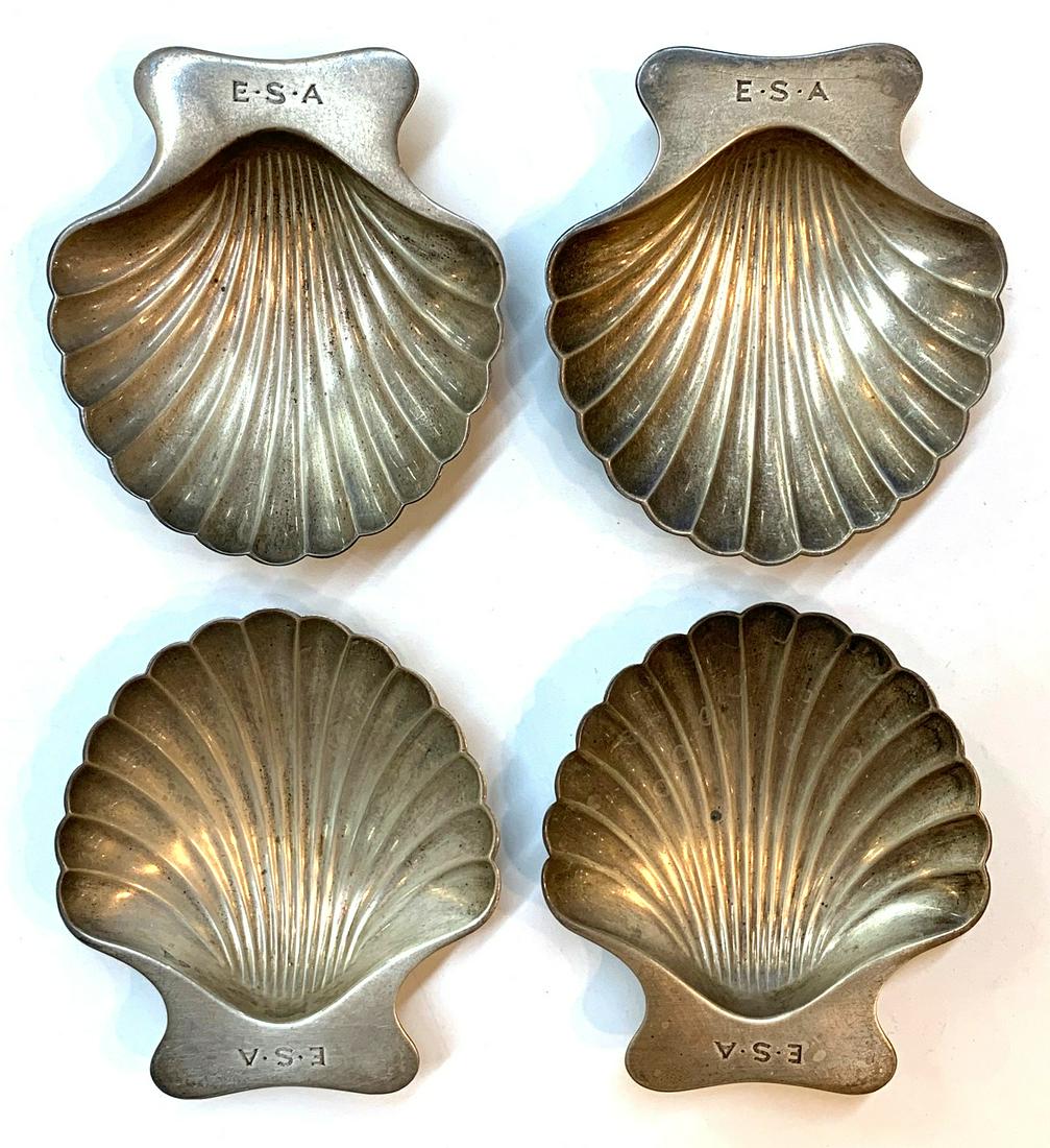 Tiffany & Co. Silver Scallop Shell Dishes, 4 (1 of 3)