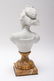 G. Comein Signed Bisque Ceramic Bust Sculpture - 6