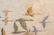 Modern "Birds in Flight" Oil on Canvas - 2