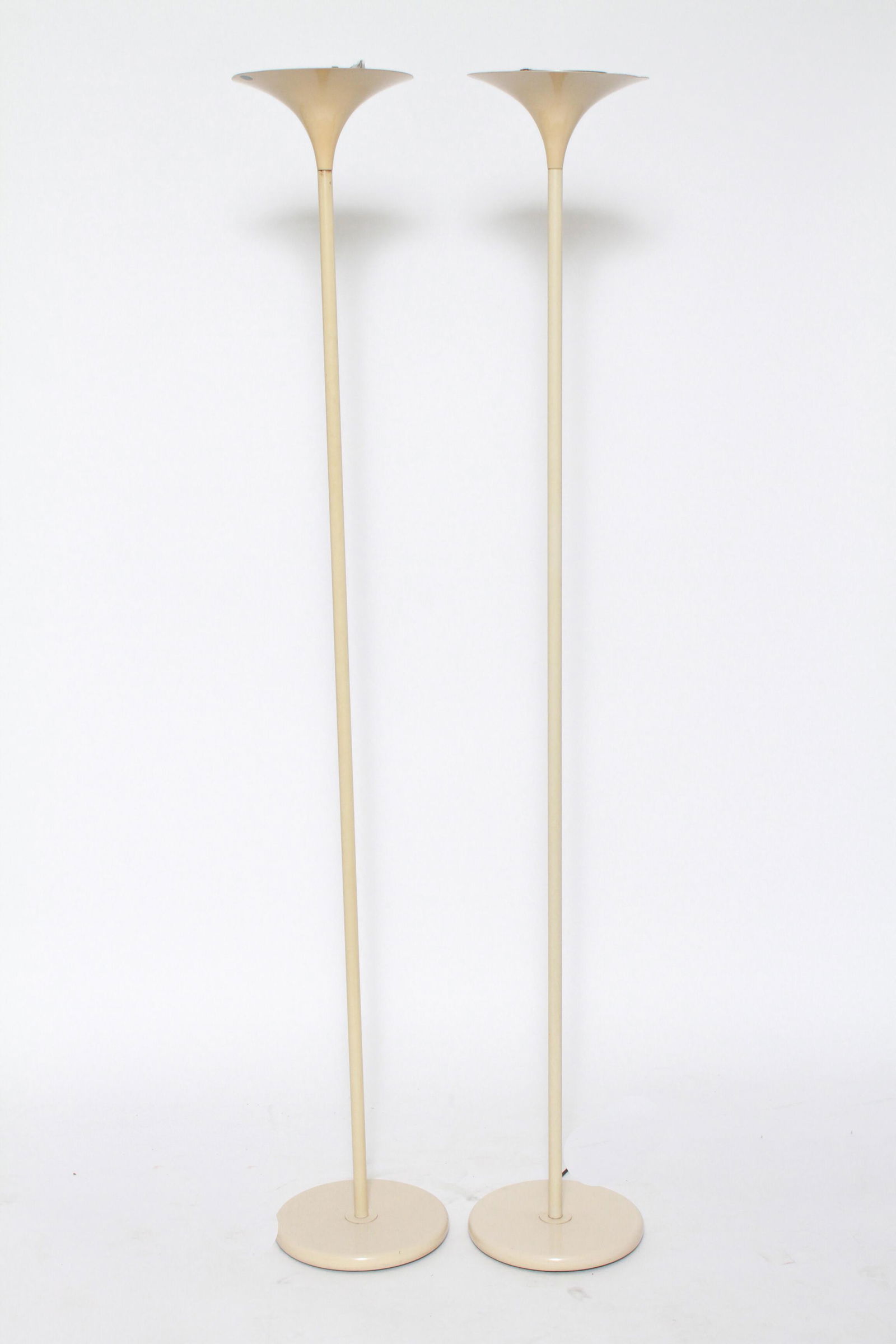 Modern Laurel Style Enamel Floor Lamps, Pr (1 of 4)