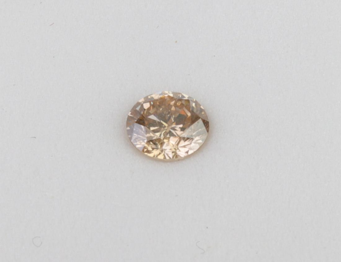 0.50 ct. Round Brilliant-Cut Champagne Diamond (1 of 7)