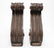 Antique Carved Oak Architectural Corbels, Pair - 3