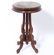 Eastlake Style Oval Top Wood Side Table - 2