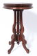 Eastlake Style Oval Top Wood Side Table - 3