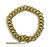 Mid-Century Modern 14K Gold Round Link Bracelet - 2