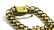 Mid-Century Modern 14K Gold Round Link Bracelet - 4