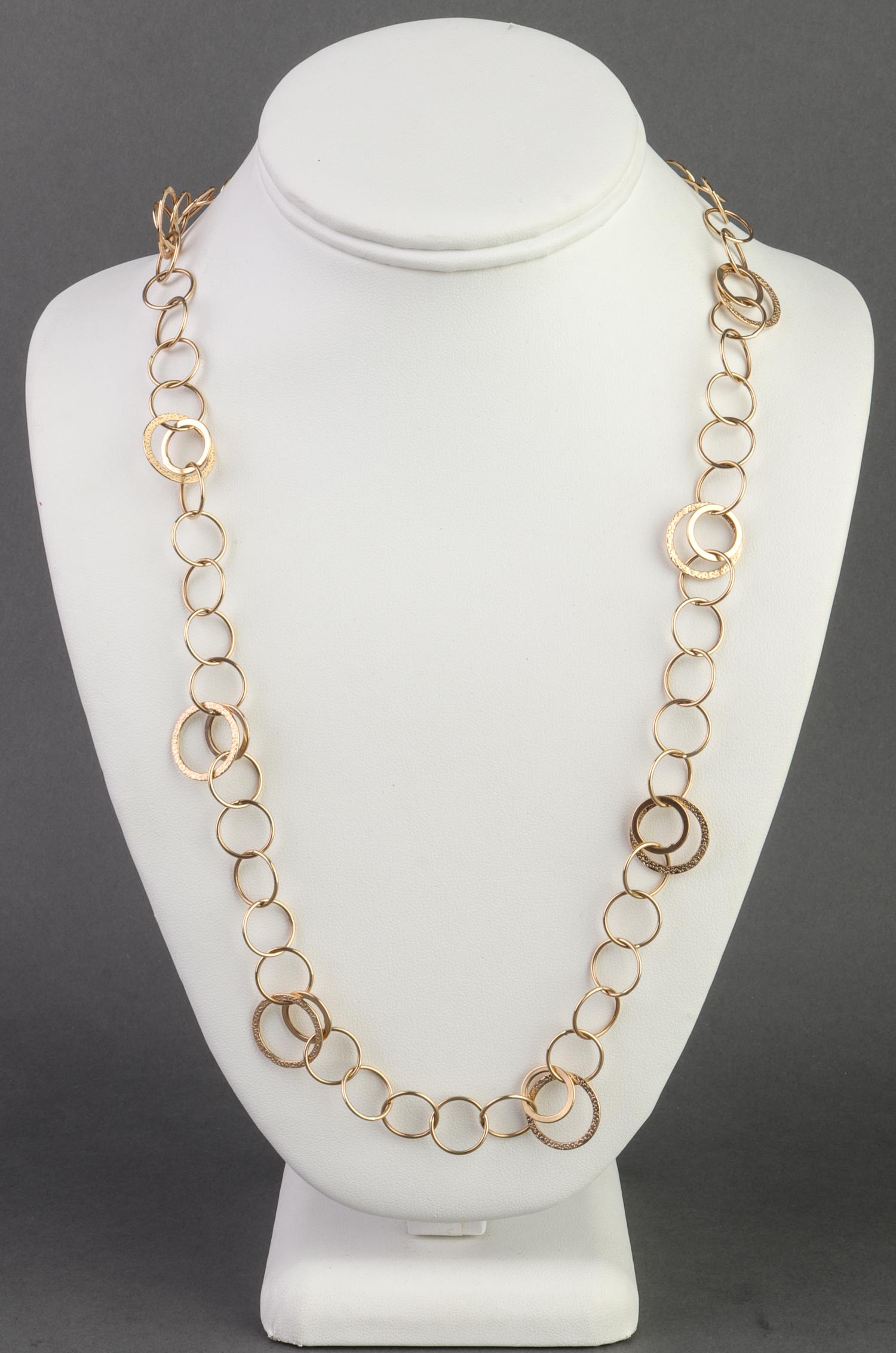 Atasay Designer 14K Yellow Gold Chain Necklace (1 of 4)