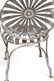Francois Carre Steel "Sunburst" Arm Chairs, Pair - 6
